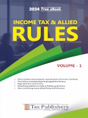 Income Tax And Allied Rules (Vol. 1), 2024
